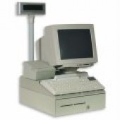 POS INT SYS CLOUD WHITE CASH D RISER & TRAY W/MEDIA SLOT 320M